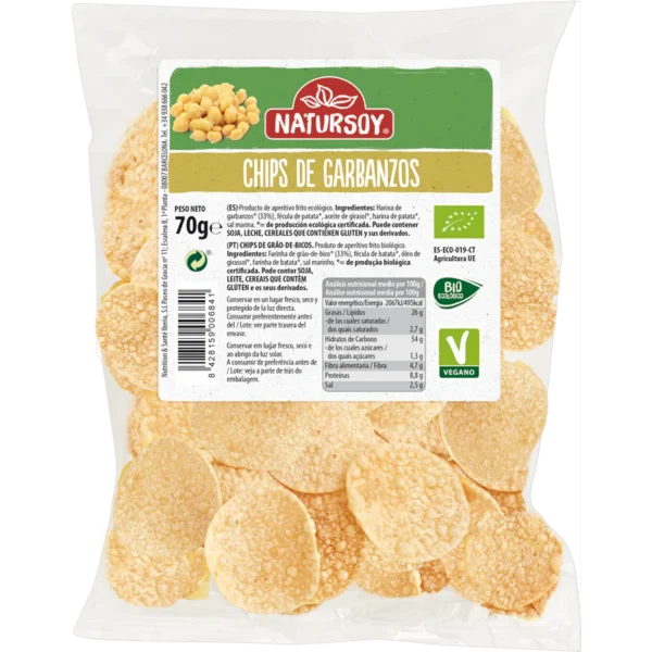 CHIPS NATURSOY (70G)