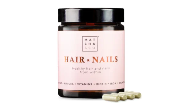 HAIR&NAILS. (VITAMINAS PARA EL PELO Y UÑAS). MATCHA&CO (60CAP)