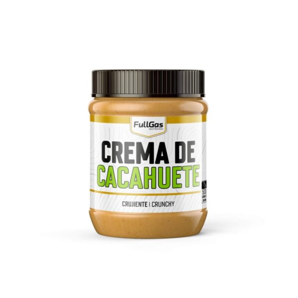 CREMA CACAHUETE CRUJIENTE 500G (FULLGAS)